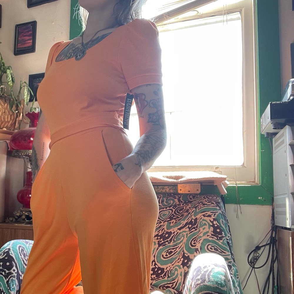 NY&C Orange jumpsuit